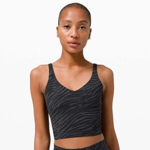 Lululemon Black Zebra Align Top